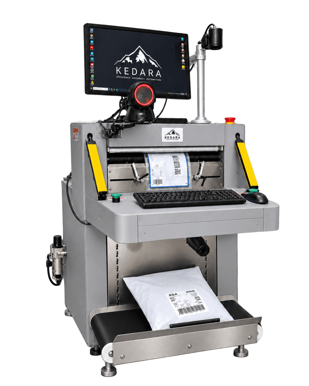 Kedara automatic packaging and bagging machine for e-commerce